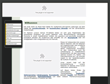 Tablet Screenshot of eurionprivatklinik.de